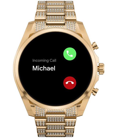 Michael Kors Access Unisex Gen 6 Bradshaw Smartwatch: Gold 